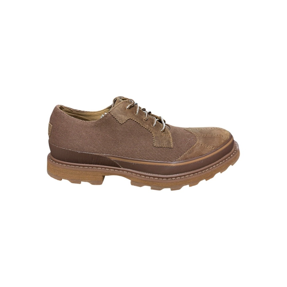 Mens Sorel Madson Brown Leather LaceUp Comfort Wingtip Oxfords Shoes Sz 9 No Box